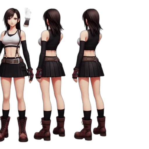concept art, 3d render, fantasy art, anime transparent PNG cut-out