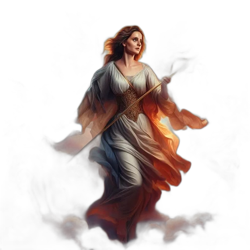 dress, fantasy art, concept art, photorealistic transparent PNG cut-out