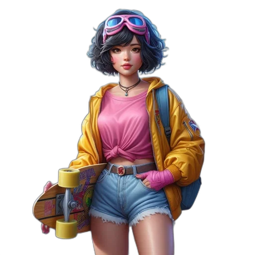 jacket, weapon, staff, concept art transparent PNG cut-out