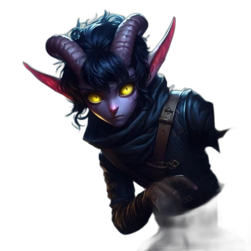 dragon, staff, mask, creature transparent PNG cut-out
