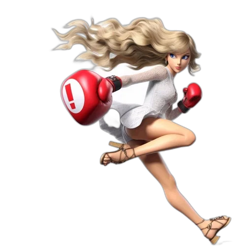 weapon, staff, hair, concept art transparent PNG cut-out
