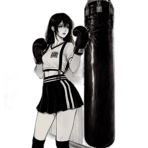 jacket, weapon, dress, shoes transparent PNG cut-out