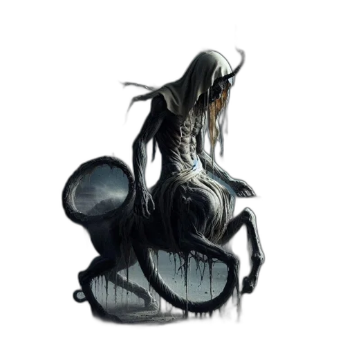creature, dragon, hair, animal transparent PNG cut-out