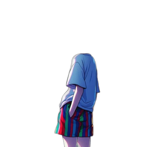 dress, jacket, staff, mask transparent PNG cut-out