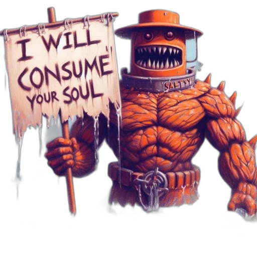robot, creature, food, bottle transparent PNG cut-out
