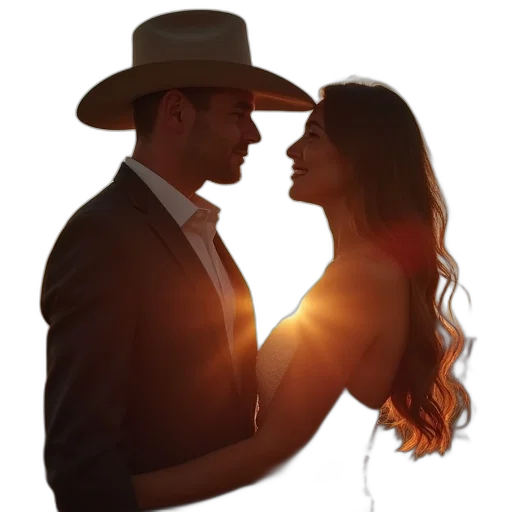 hat, jewelry, dress, photorealistic transparent PNG cut-out