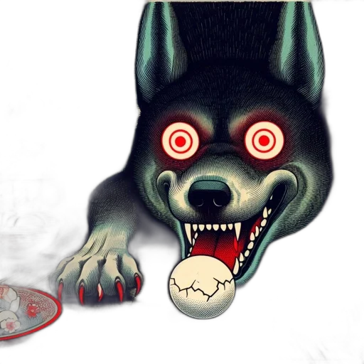 mask, creature, animal, concept art transparent PNG cut-out