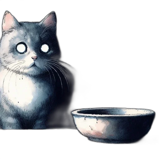 food, animal, creature, photorealistic transparent PNG cut-out