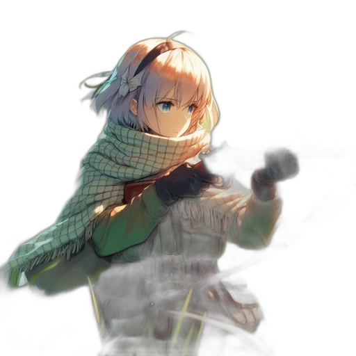 weapon, sword, jacket, staff transparent PNG cut-out
