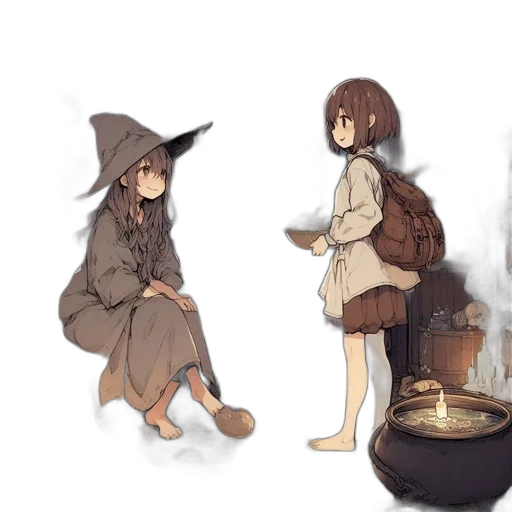 hat, food, staff, mask transparent PNG cut-out