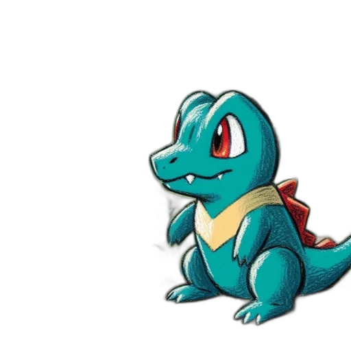 dragon, animal, creature, staff transparent PNG cut-out