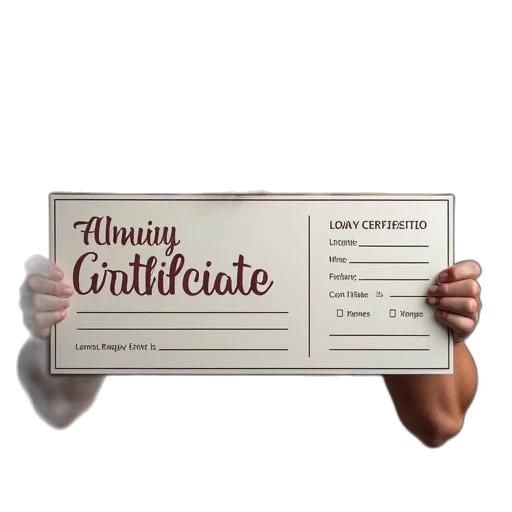 furniture, gift, certificate, template transparent PNG cut-out