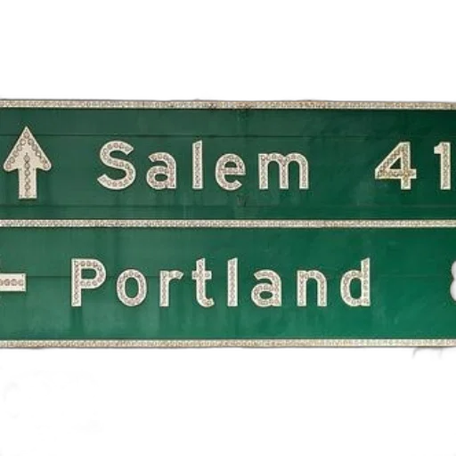 city street, green, highway, sign transparent PNG cut-out