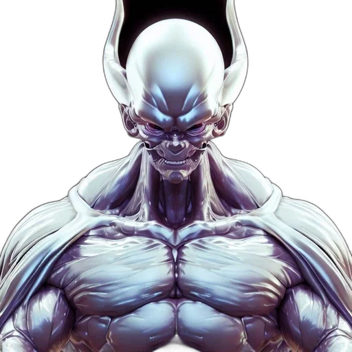 face, creature, mask, comic book art transparent PNG cut-out