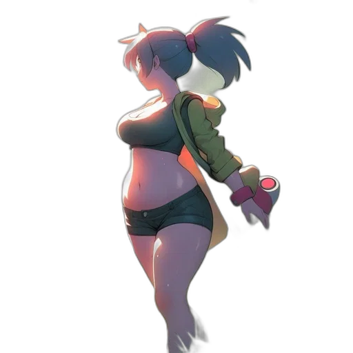 staff, jacket, weapon, dress transparent PNG cut-out