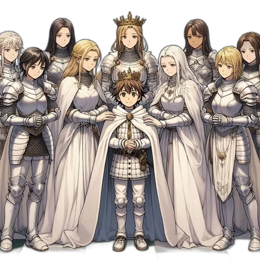 crown, sword, concept art, pixel art transparent PNG cut-out