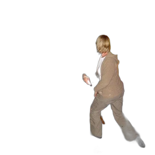 jacket, staff, dress, creature transparent PNG cut-out