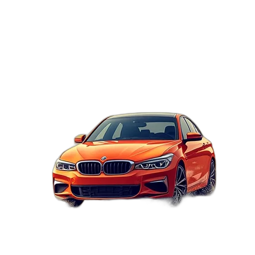 car, 3d render, photorealistic, concept art transparent PNG cut-out