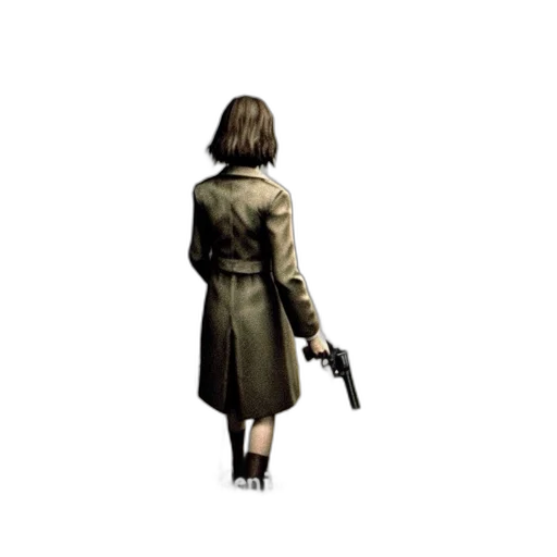 jacket, weapon, staff, dress transparent PNG cut-out