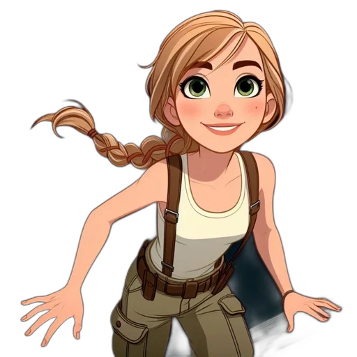 staff, cartoon, fantasy art, concept art transparent PNG cut-out