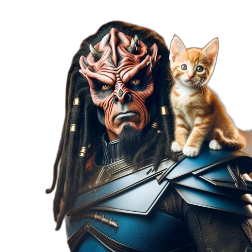 mask, animal, concept art, comic book art transparent PNG cut-out