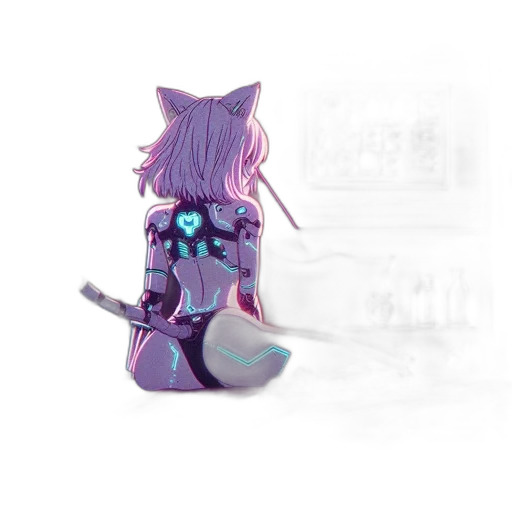 robot, creature, staff, animal transparent PNG cut-out