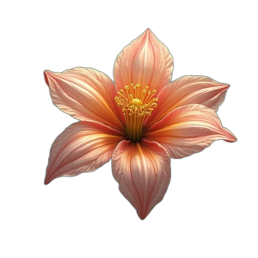 flower, crown, jewelry, staff transparent PNG cut-out
