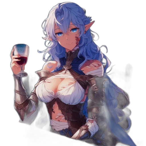 dragon, staff, dress, bottle transparent PNG cut-out