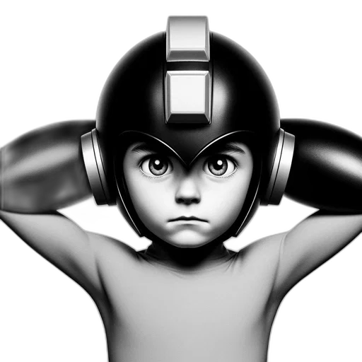 robot, cartoon, comic book art, concept art transparent PNG cut-out