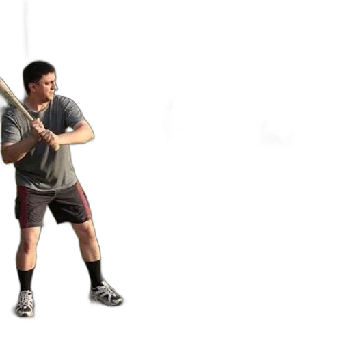 staff, sword, 3d render, man transparent PNG cut-out