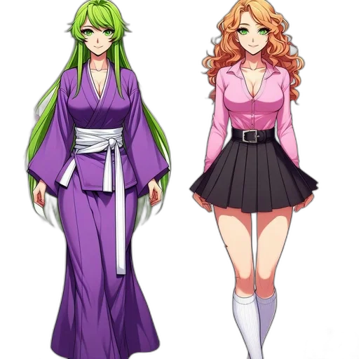 dress, concept art, anime, pixel art transparent PNG cut-out