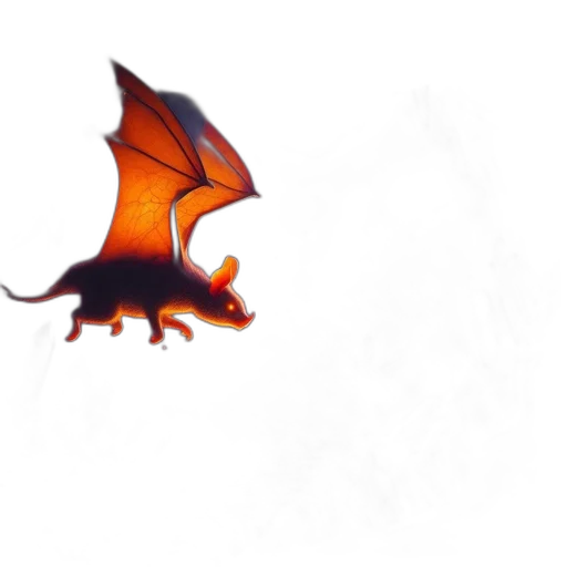 dragon, creature, animal, staff transparent PNG cut-out
