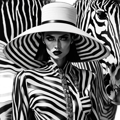 hat, dress, animal, photorealistic transparent PNG cut-out