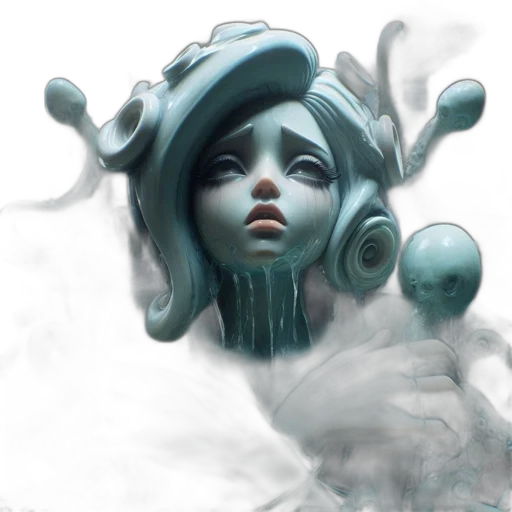 mask, face, creature, robot transparent PNG cut-out
