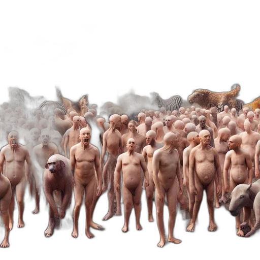 animal, concept art, bizarre, zoo transparent PNG cut-out