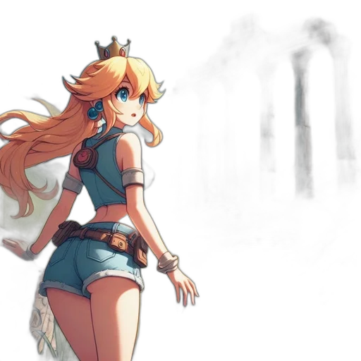 crown, dress, sword, weapon transparent PNG cut-out