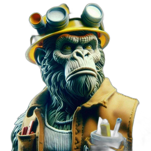 mask, animal, face, staff transparent PNG cut-out