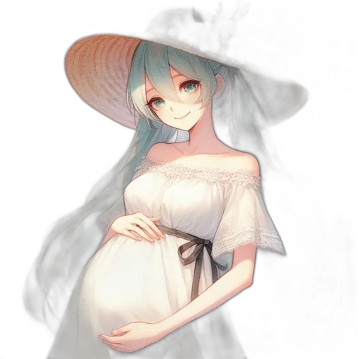 dress, hat, creature, crown transparent PNG cut-out