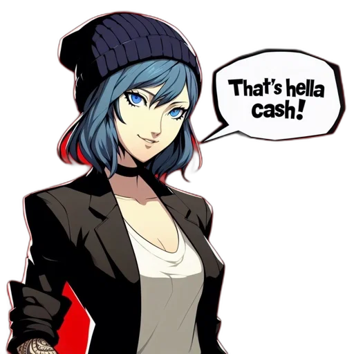 hat, jacket, anime, cartoon transparent PNG cut-out