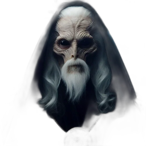 mask, face, creature, staff transparent PNG cut-out