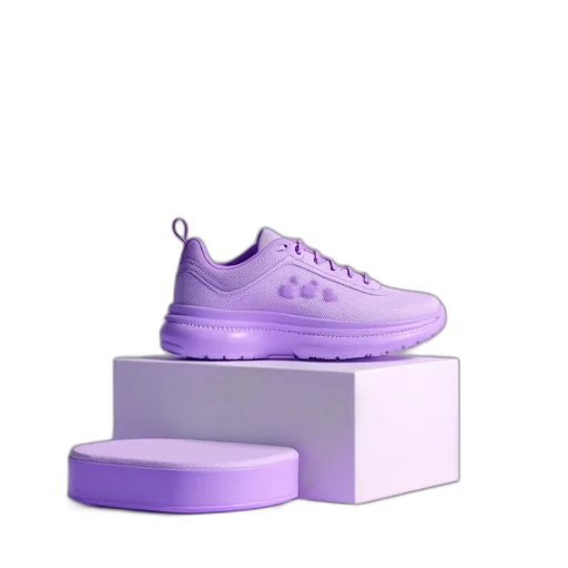 shoes, vaporwave, 3d render, concept art transparent PNG cut-out