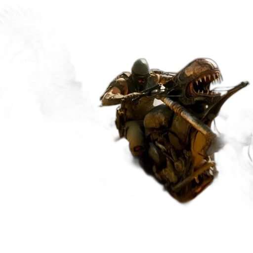 dragon, weapon, creature, robot transparent PNG cut-out