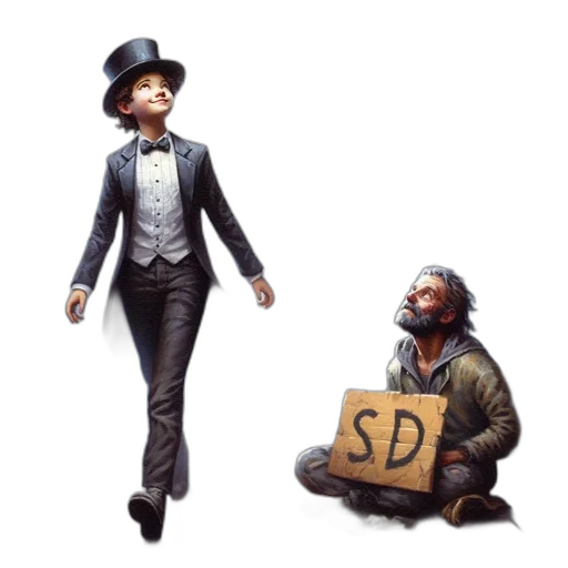concept art, pixel art, 3d render, young transparent PNG cut-out