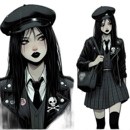 jacket, staff, concept art, comic book art transparent PNG cut-out