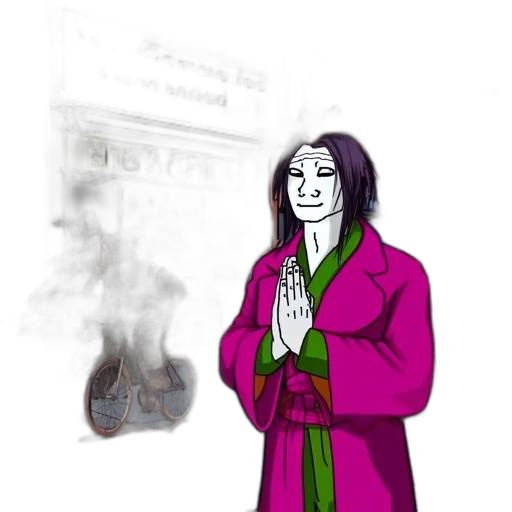 staff, jacket, mask, face transparent PNG cut-out