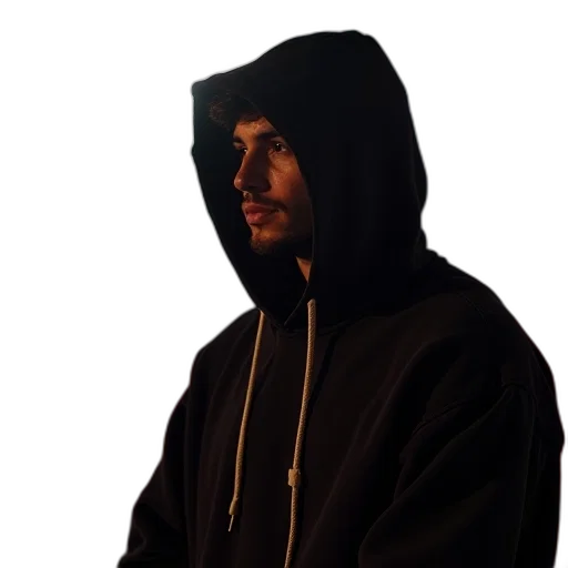jacket, staff, face, weapon transparent PNG cut-out
