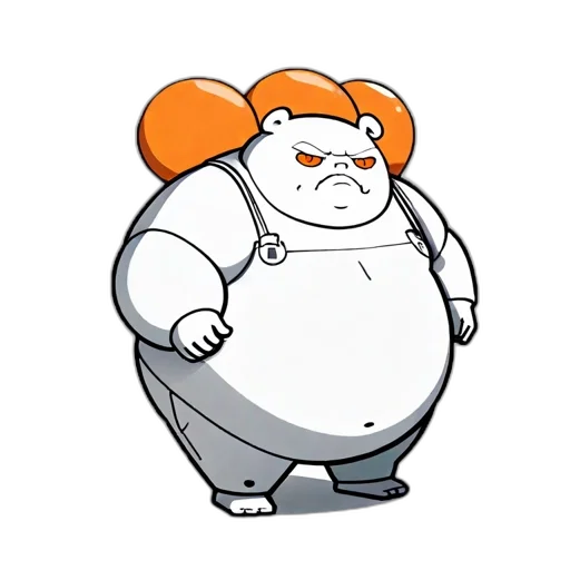 staff, robot, animal, creature transparent PNG cut-out