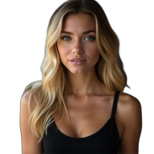 face, hair, dress, jewelry transparent PNG cut-out