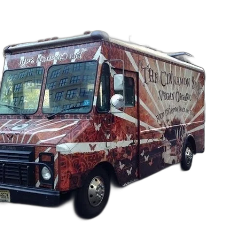 colorful, food, truck, name transparent PNG cut-out