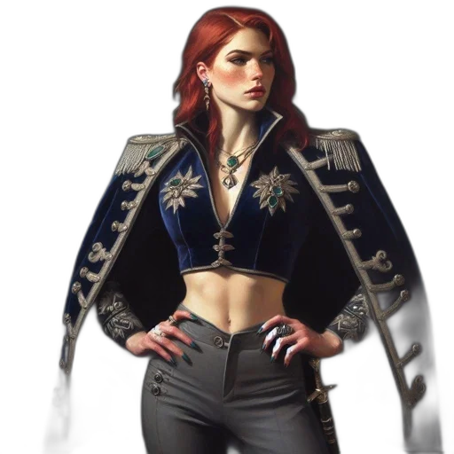 jacket, jewelry, crown, concept art transparent PNG cut-out